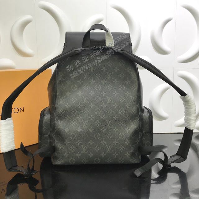 lv新款包包 路易威登Trio雙肩包 Monogram帆布 lv老花後背包  ydh3929